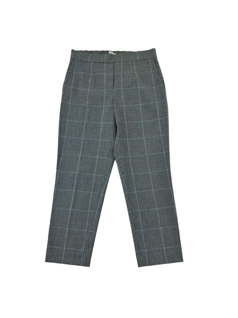 Aritzia Babaton check pull on pant Size 6 Career Office Classiccore washable